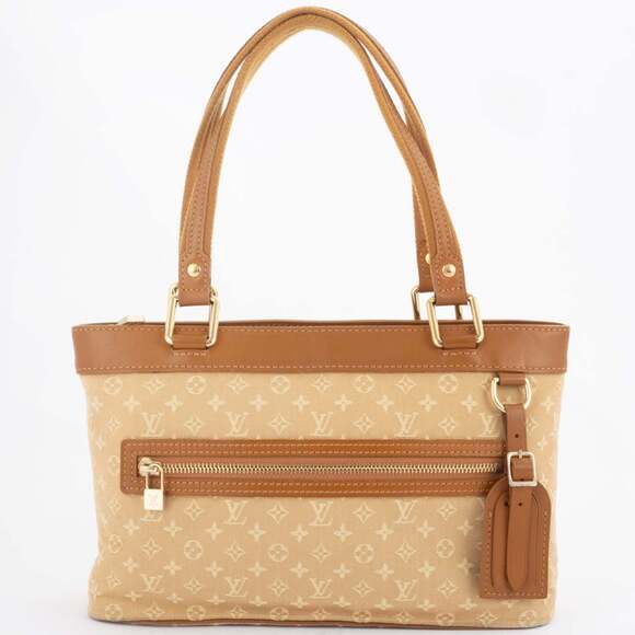 LOUIS VUITTON Brown Monogram Leather Bag